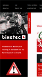 Mobile Screenshot of biketec-motorcycle-training.co.uk